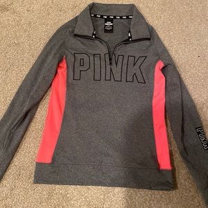 Victoria’s Secret pink quarter zip